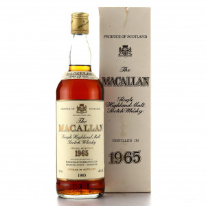 Macallan 1965 Special Selection 17 Year Old