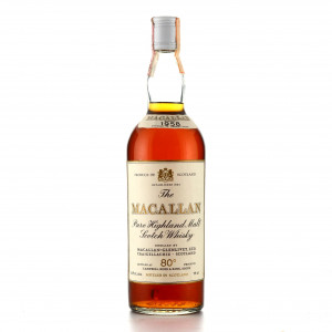 Macallan 1958 Campbell, Hope and King 80 Proof