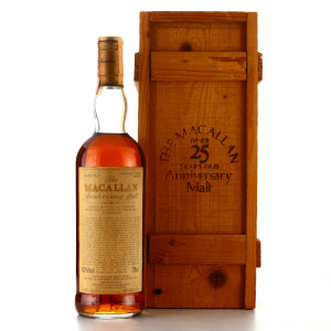 Macallan 1964 Anniversary Malt 25 Year Old / Giovinetti Import