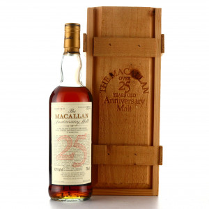 Macallan 1971 Anniversary Malt 25 Year Old