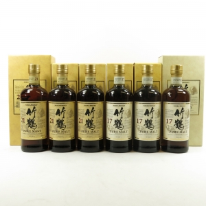 Taketsuru 21 Year Old & Taketsuru 17 Year Old 6 x 70cl