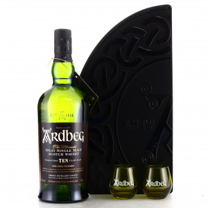 Ardbeg 10 Gift Pack With Glasses