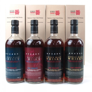 Karuizawa Cask Strength Collection 4 x 70cl