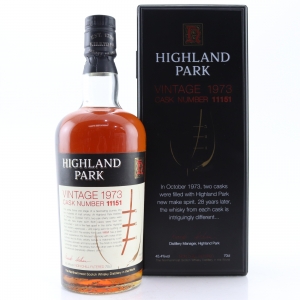 Highland Park 1973 Single Cask 28 11151