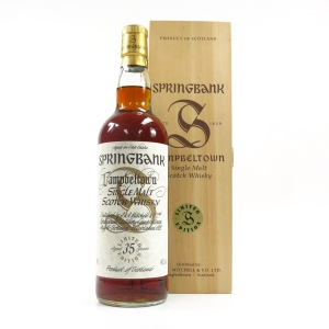 Springbank 35 Year Old Millennium Limited Edition