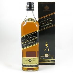 Johnnie Walker Black Label 12 Year Old 75cl front