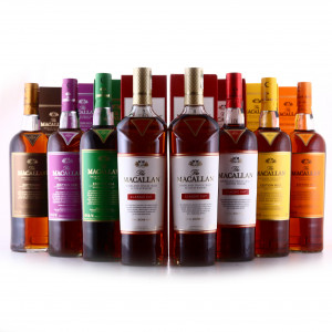 Macallan Edition No.1-5 Collection & Classic Cut 2017-2019 8 x 75cl / US Imports
