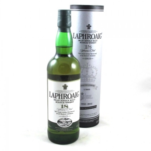 Laphroaig 18 Year Old Diamond Jubilee Front