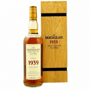 Macallan 1939 Fine And Rare 40 Year Old