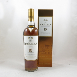 Macallan 10 Year Old front