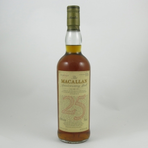 Macallan 1963 Anniversary Malt 25 Year Old front