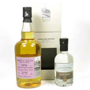 Blair Athol 1991 Wemyss and Kingsbarns Spirit Drink 70cl and 20cl