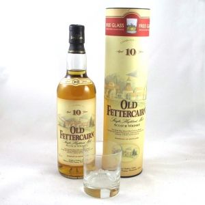 Old Fettercairn 10 year Old (Old Style with Free Glass) Front