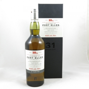 Port Ellen 1978 10th Release 31 Year Old front