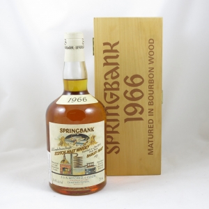 Springbank 1966 Local Barley Cask #480 (US Import) 75cl front