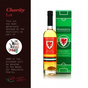 Penderyn Icons Of Wales 10 Football Association Of Wales The Whisky Ventures Ride Charity Lot