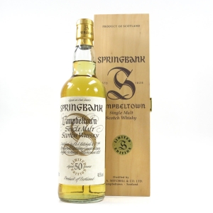 Springbank 50 Year Old Millennium Limited Edition