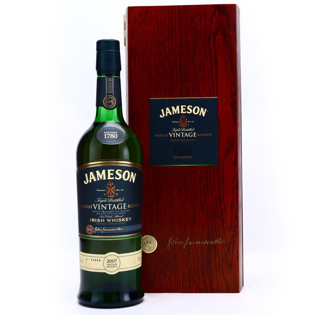 Jameson Rarest Vintage Reserve 2007 Edition Whisky Auctioneer