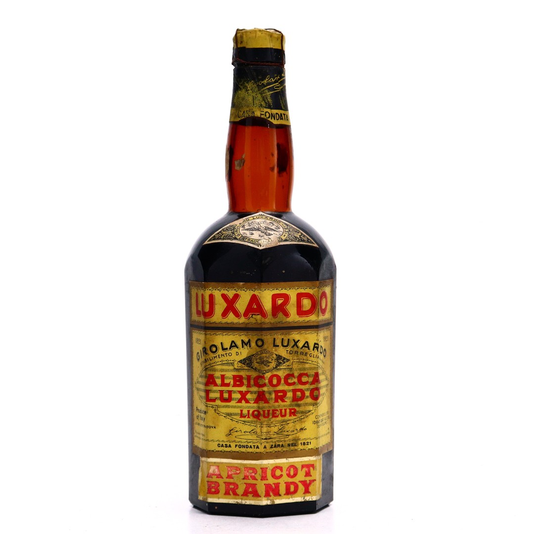 Luxardo Albicocca Apricot Brandy 1 Litre circa 1950s Whisky Auctioneer