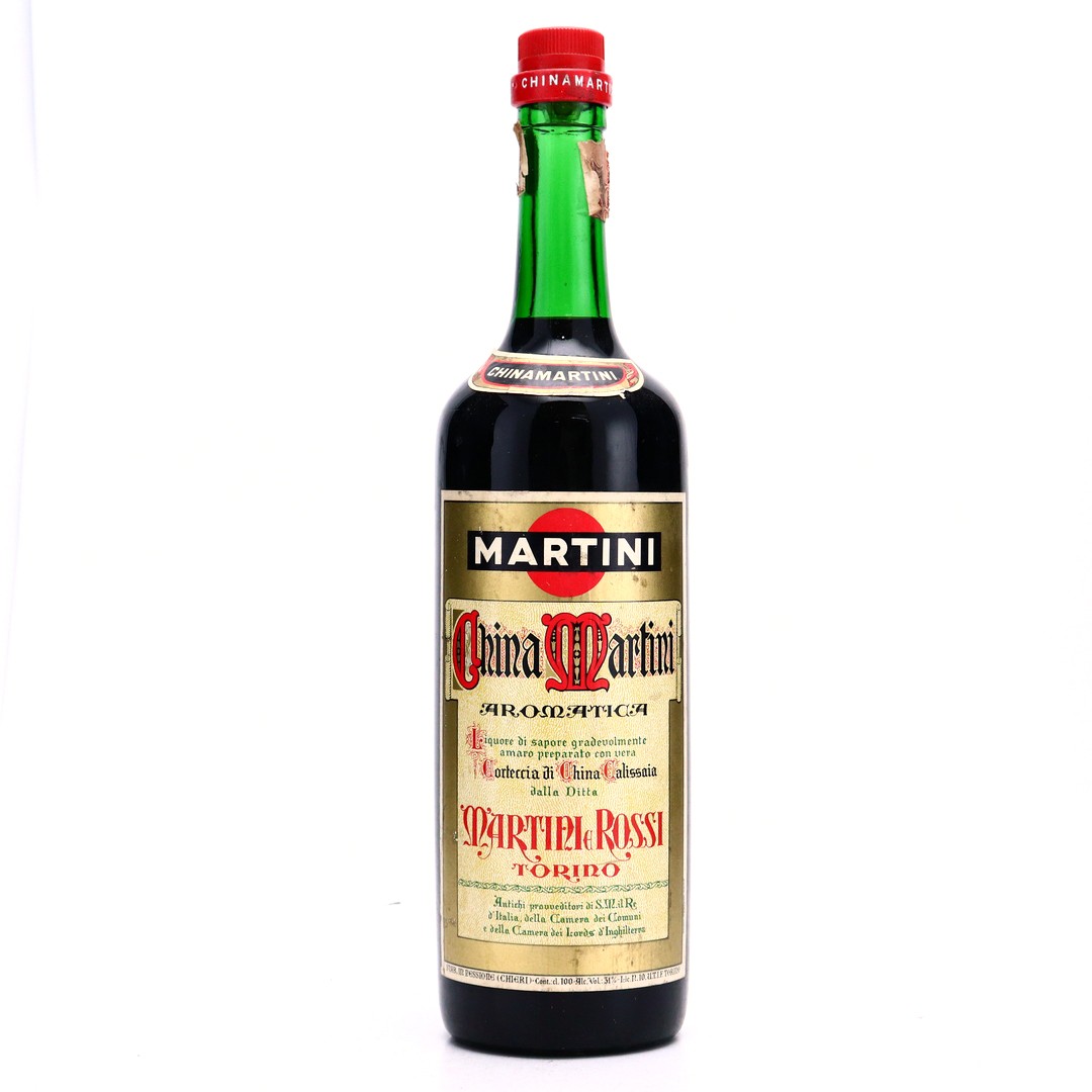 Martini and Rossi China Martini 1 Litre 1960s Whisky Auctioneer
