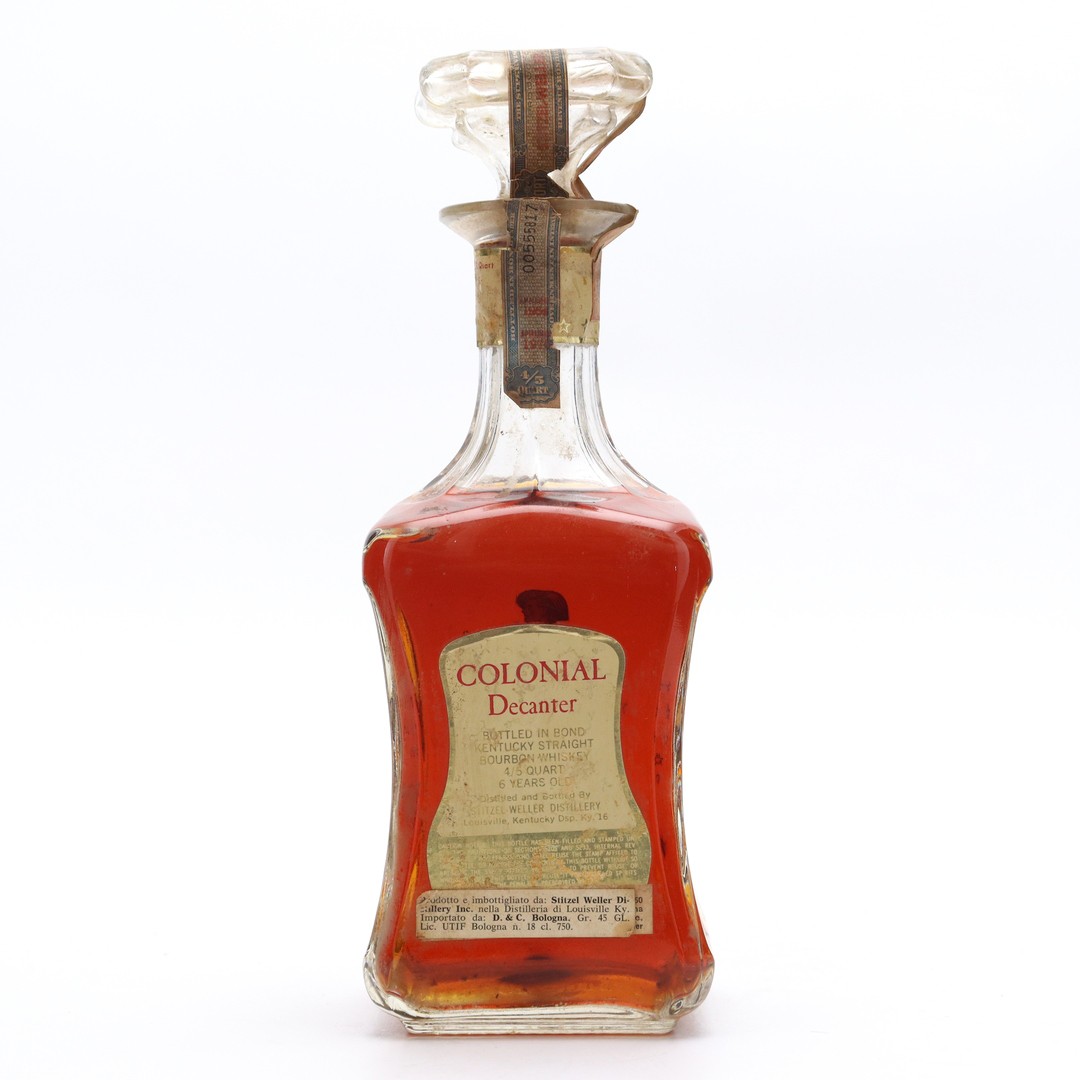 Old Fitzgerald 1964 Bottled in Bond 6 Year Old 90 Proof Colonial