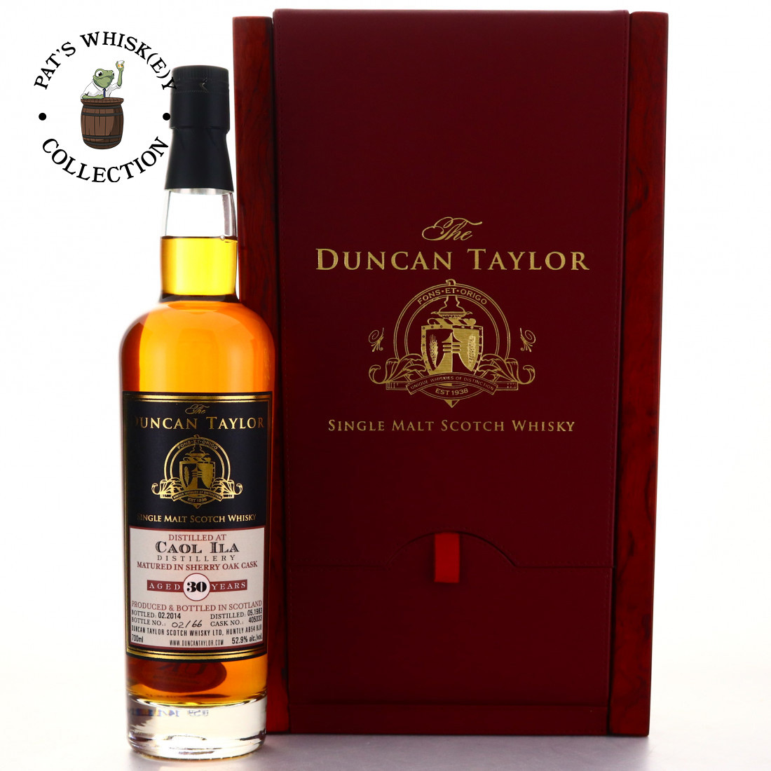 Caol Ila 19 Duncan Taylor 30 Year Old Sherry Cask Whisky Auctioneer