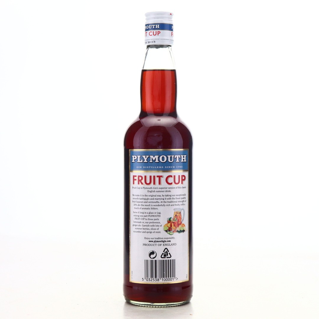 Plymouth Fruit Cup Whisky Auctioneer