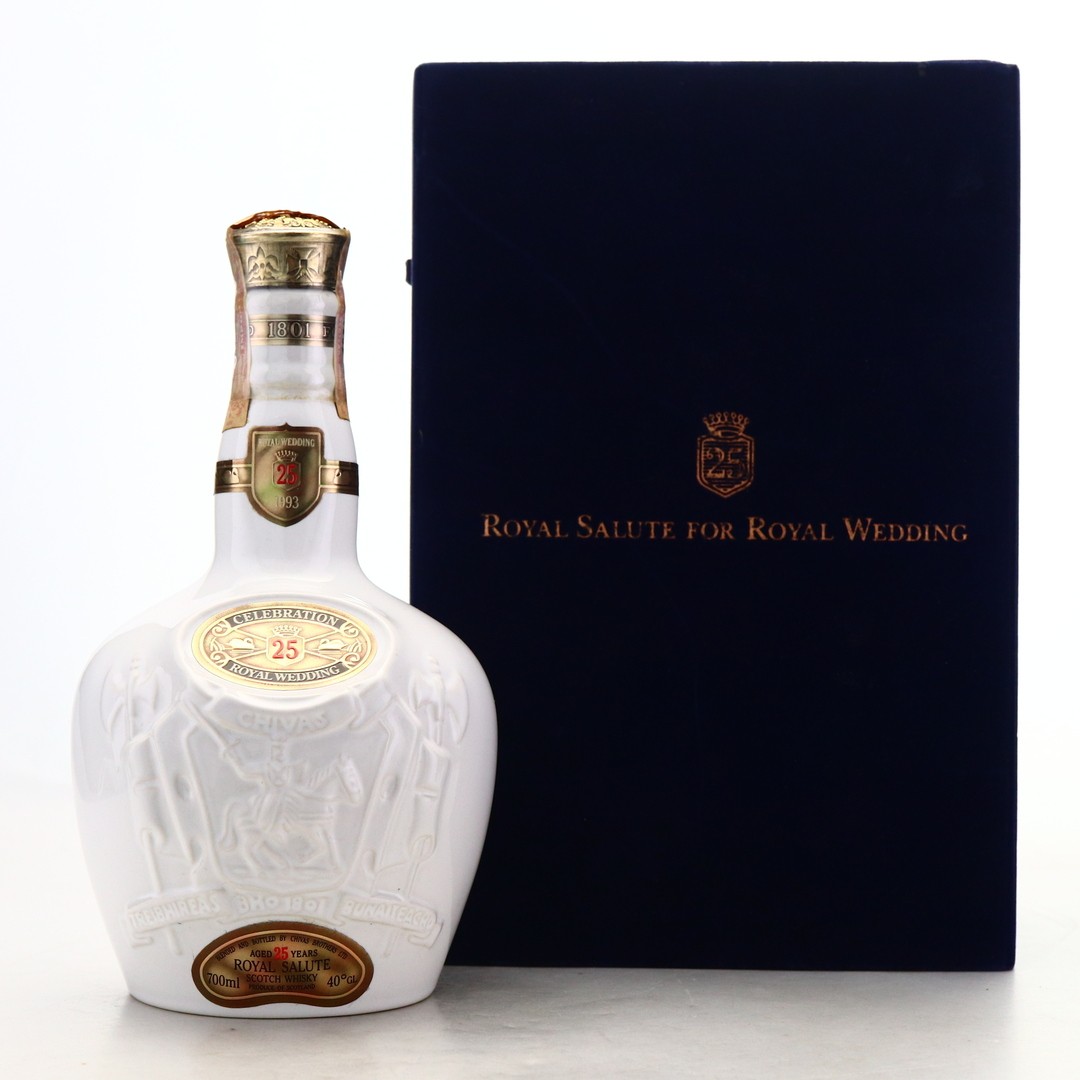 Chivas Royal Salute 25 Year Old for Royal Wedding 1993 / Marriage 