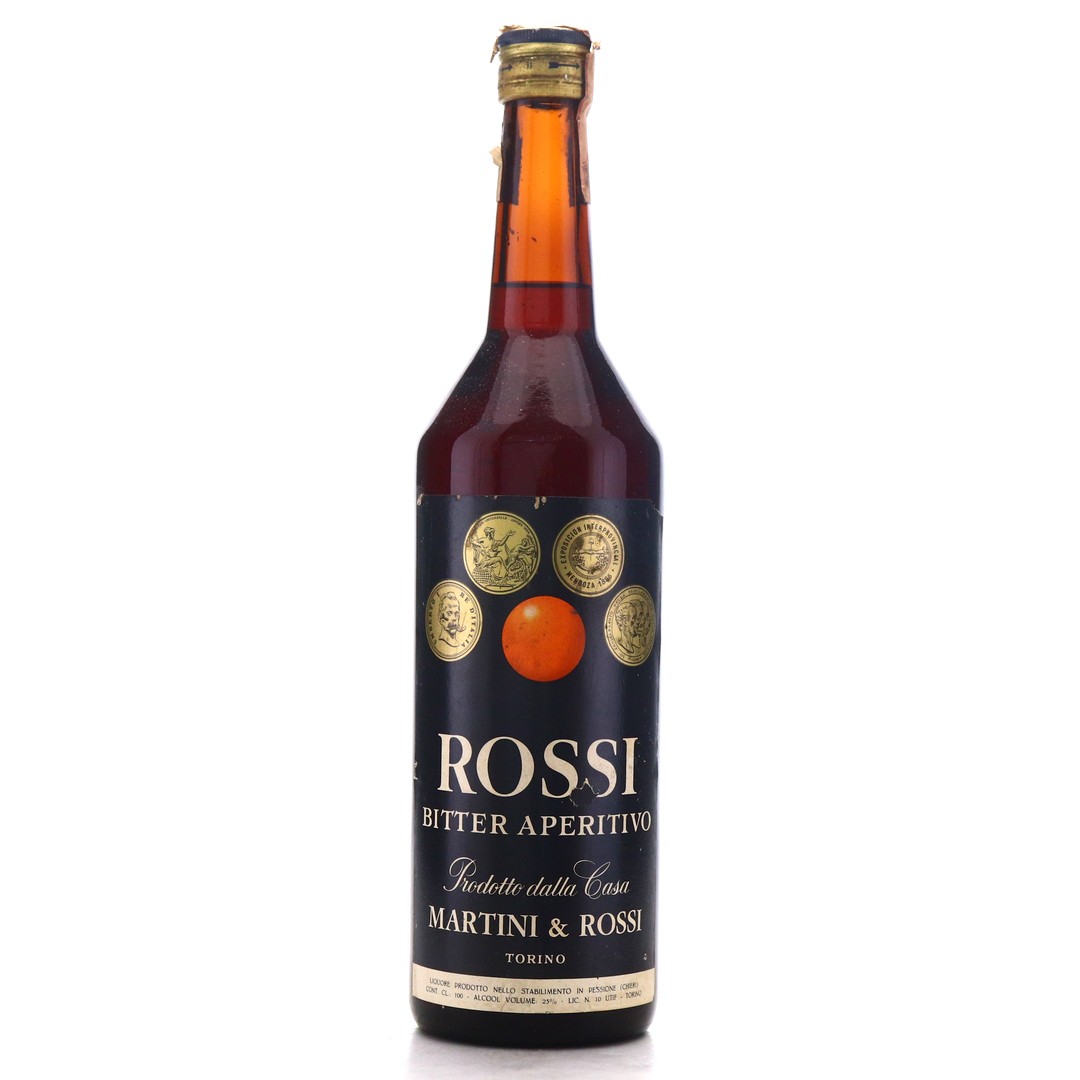 Martini and Rossi Bitter Aperitivo 1 Litre 1960s Whisky Auctioneer
