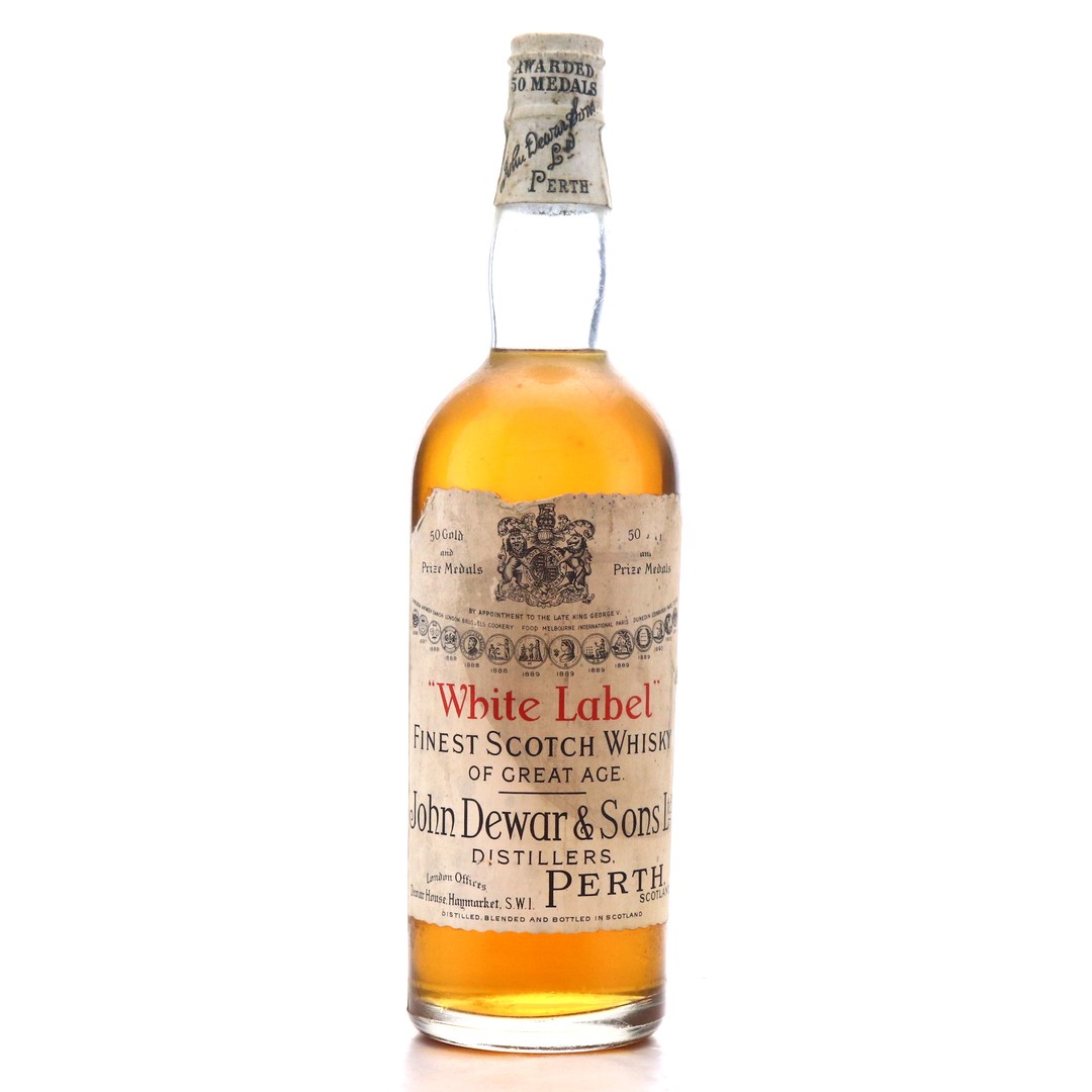 Dewar's White Label circa 1940s Whisky Auctioneer