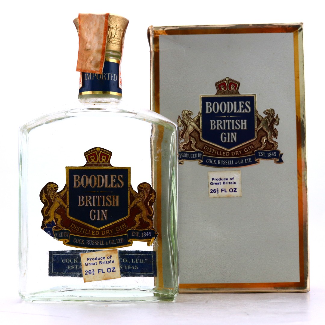 Boodles British Gin 1970s Whisky Auctioneer