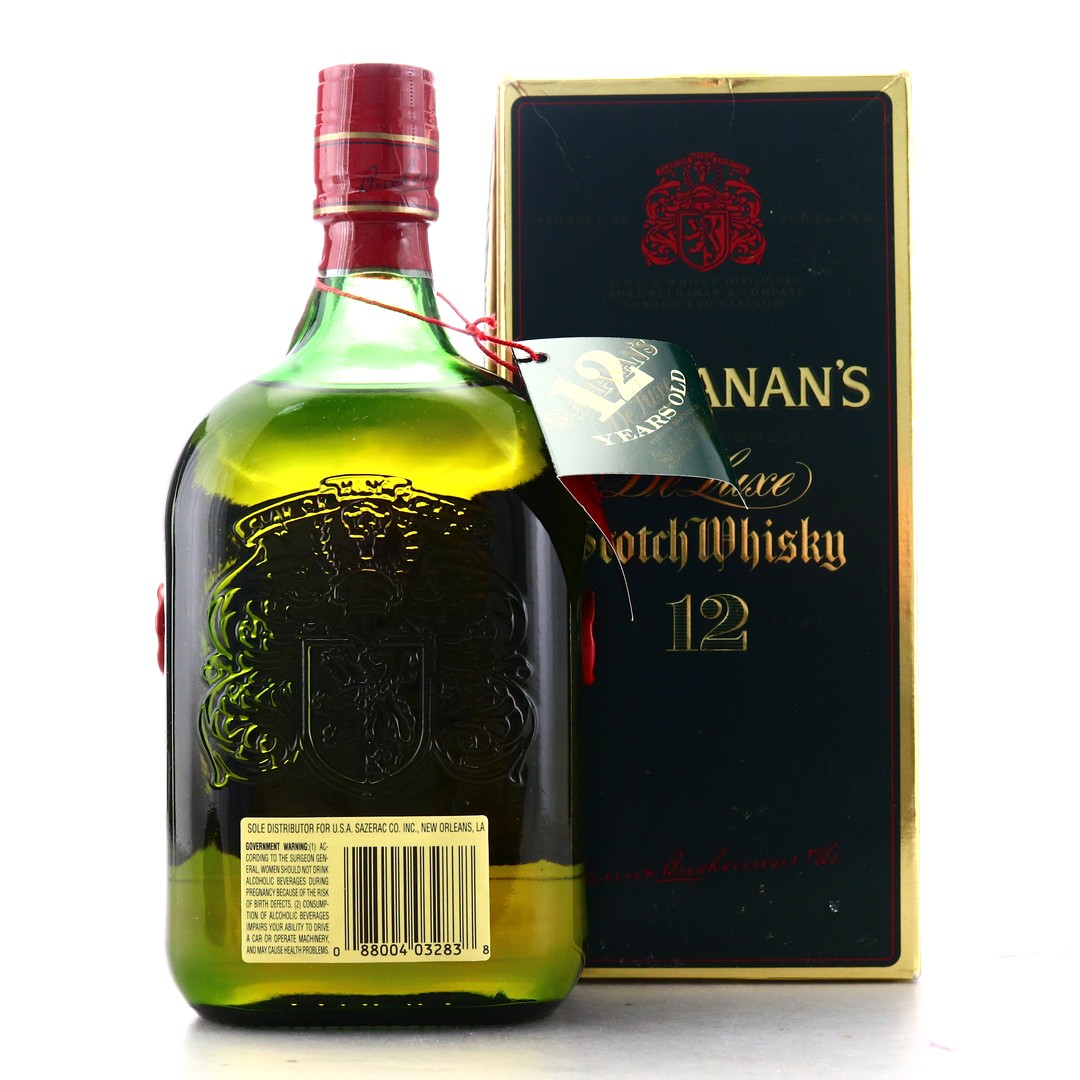 Buchanan's 12 Year Old De Luxe 1 Litre 1970s Whisky Auctioneer