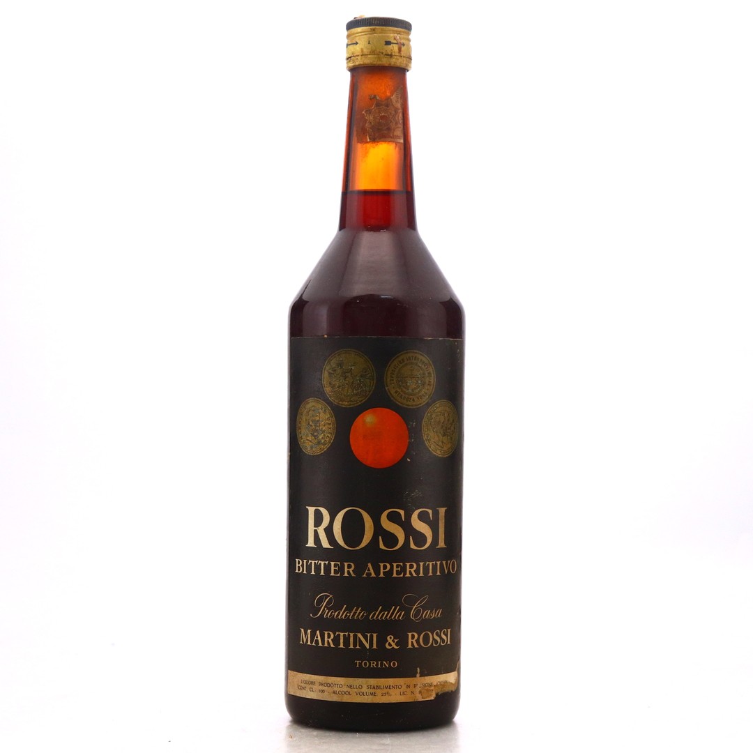 Martini and Rossi Bitter Aperitivo 1 Litre 1960s Whisky Auctioneer