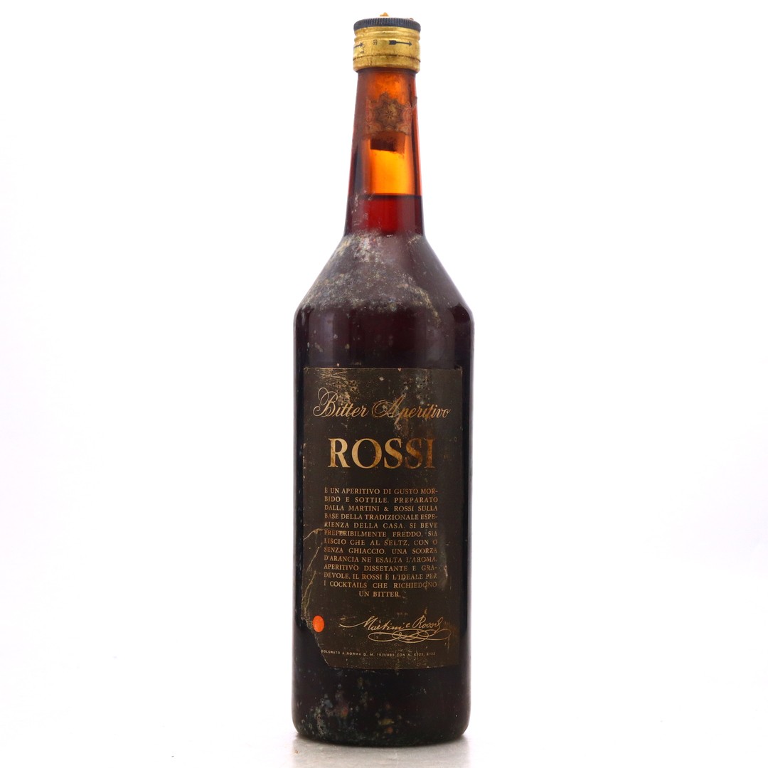 Martini and Rossi Bitter Aperitivo 1 Litre 1960s Whisky Auctioneer