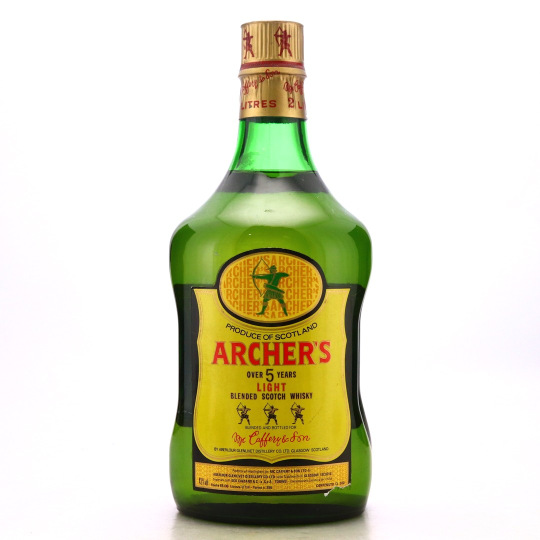 Archer's 5 Year Old 2 Litre 1980s Whisky Auctioneer