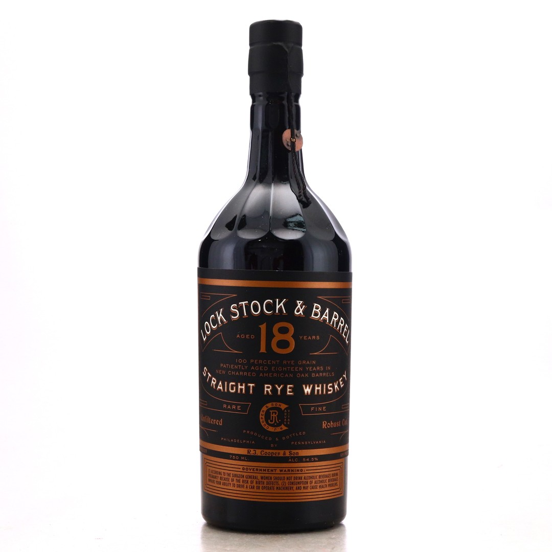 Lock Stock and Barrel 18 Year Old Straight Rye Whisky Whisky Auctioneer