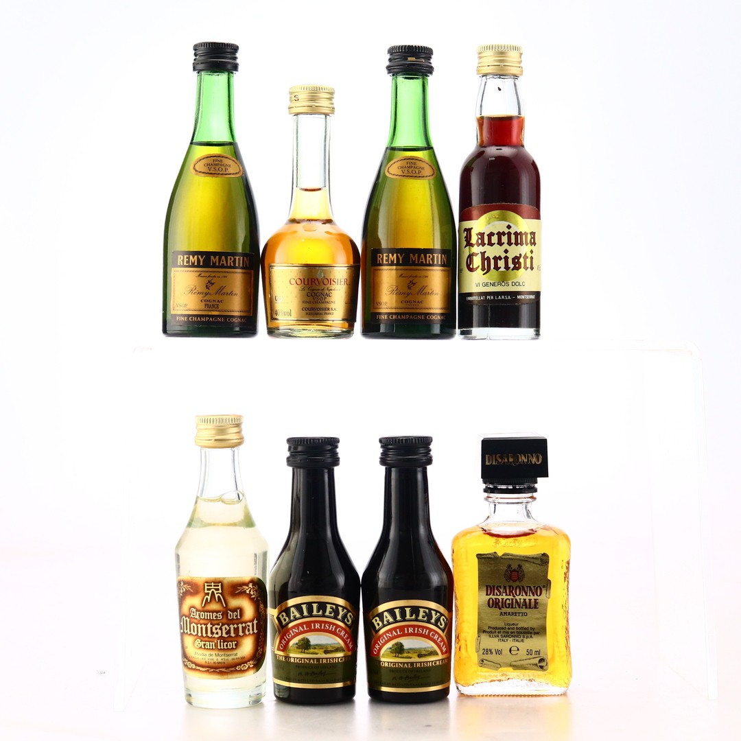 Cognac & Liqueur Miniatures x 7 Whisky Auctioneer