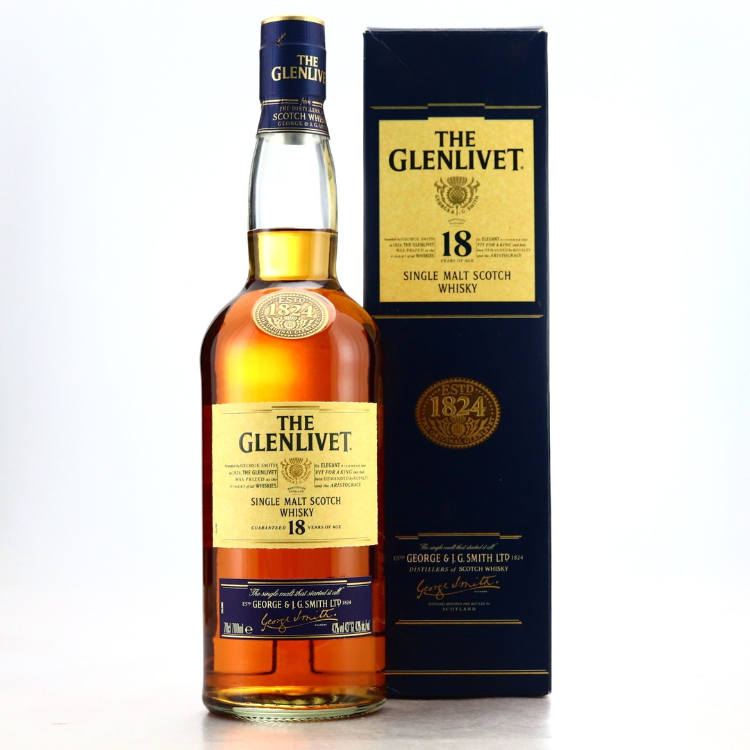 Glenlivet 18 Year Old Whisky Auctioneer