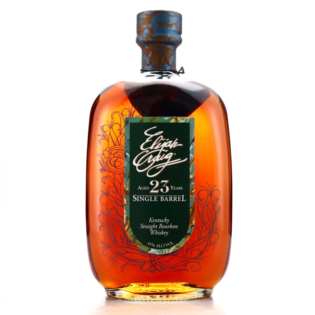 Elijah Craig 1990 Single Barrel 23 Year Old Whisky Auctioneer