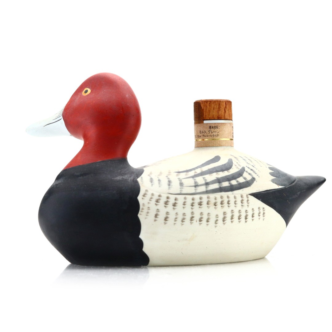 Suntory Crest Redhead Duck Decanter Whisky Auctioneer