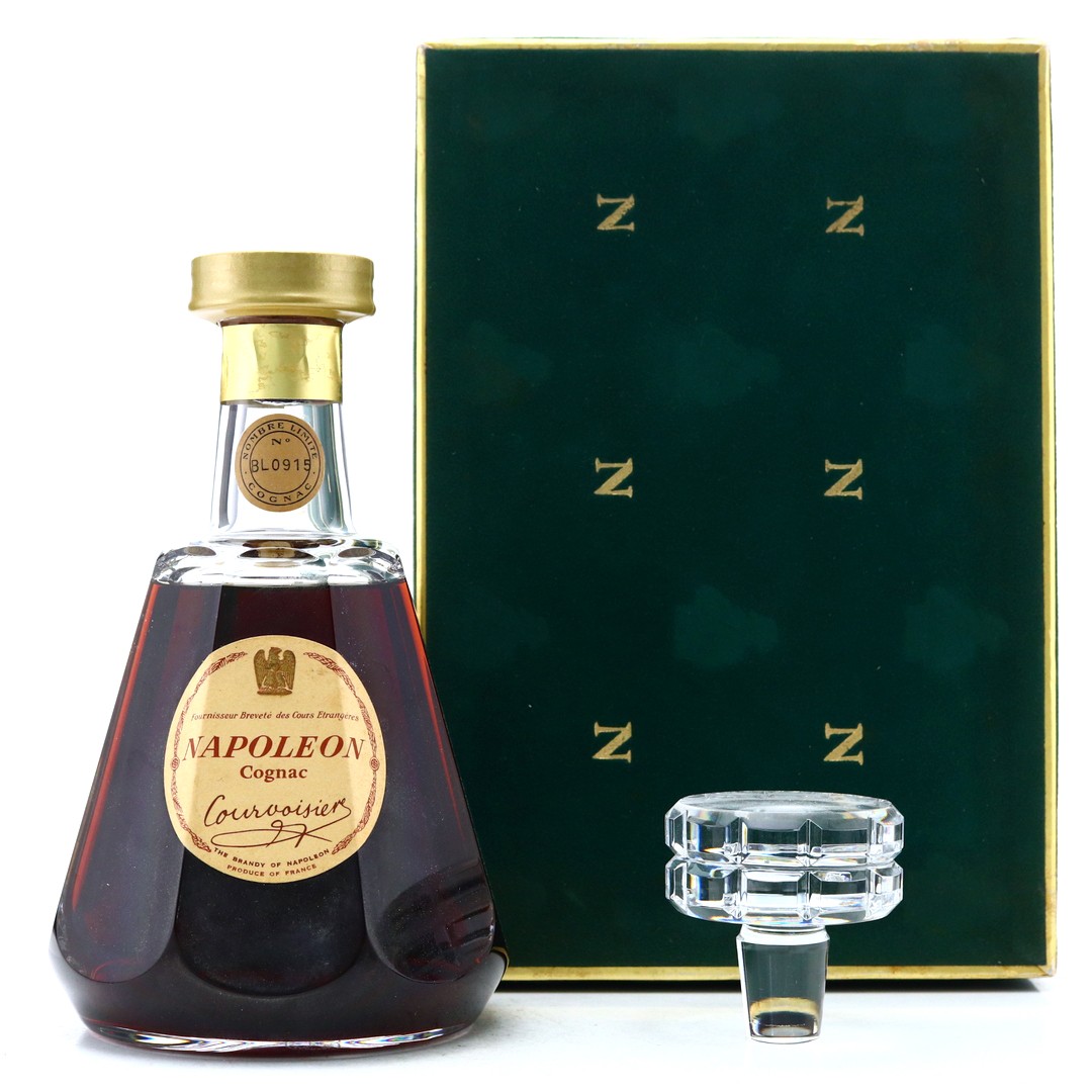 Courvoisier Napoleon Cognac Baccarat Decanter 1960s Whisky Auctioneer