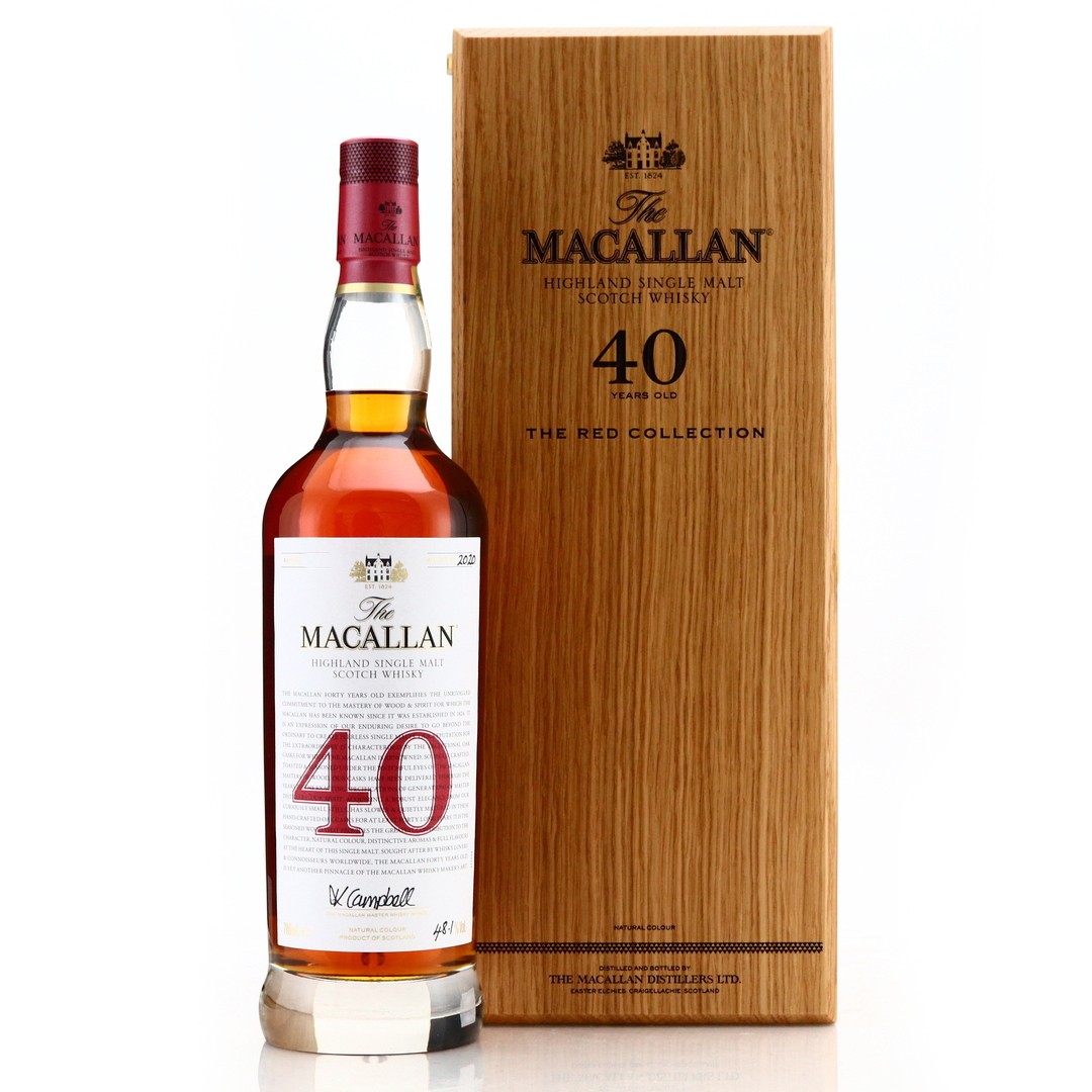 Macallan 40 Year Old The Red Collection | Whisky Auctioneer