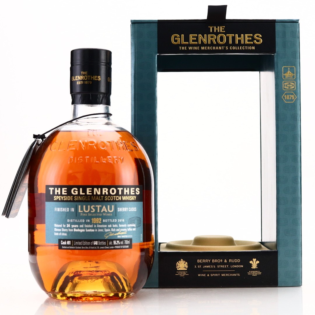 Glenrothes 1992 Lustau Oloroso Cask Finish 24 Year Old / Wine Merchant