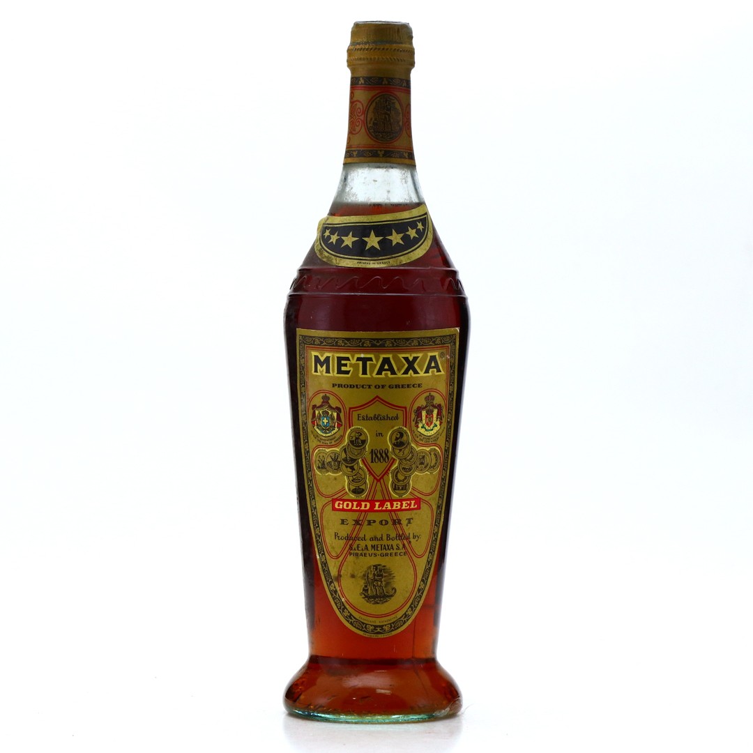 Metaxa 7Star Gold Label Greek Brandy Whisky Auctioneer