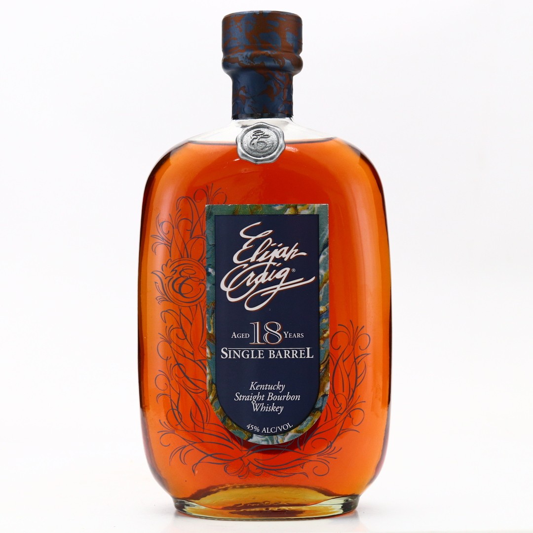 Elijah Craig 1991 Single Barrel 18 Year Old Whisky Auctioneer