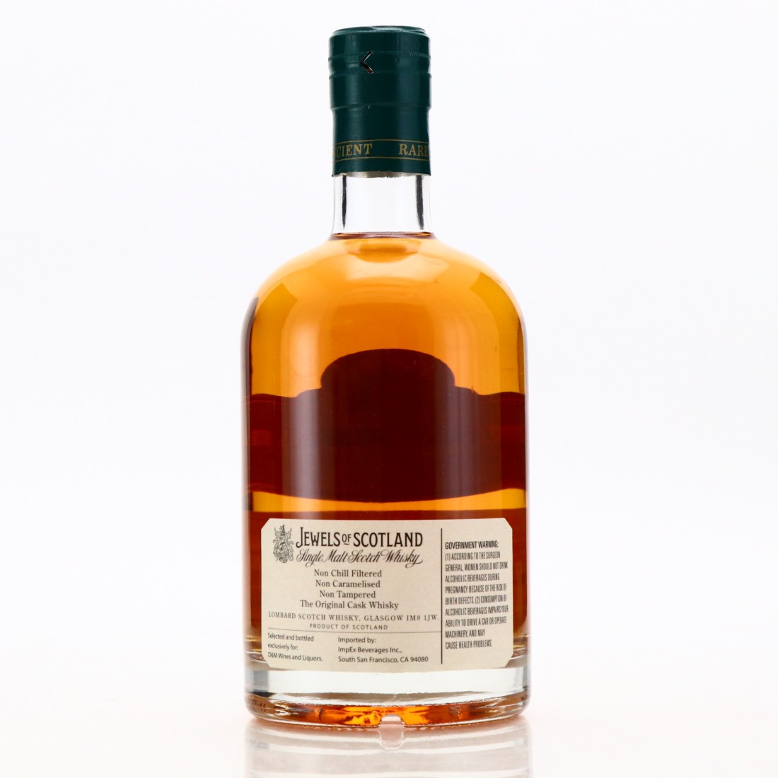 Springbank 1991 Lombard 21 Year Old Jewels of Scotland 75cl / US Import