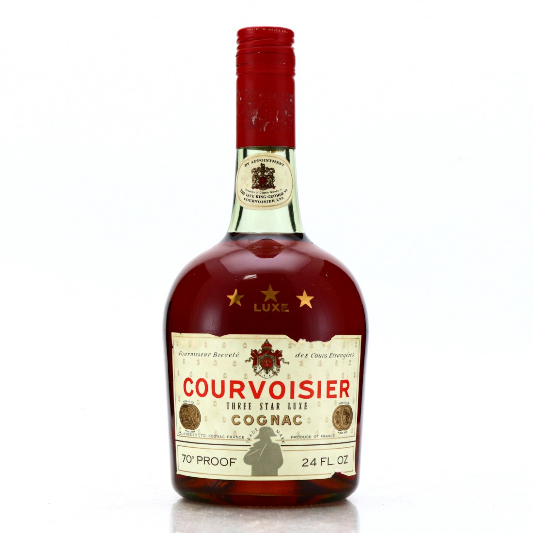 Courvoisier - Cognac Luxe Trois Étoiles - b. 1970s - 150cl