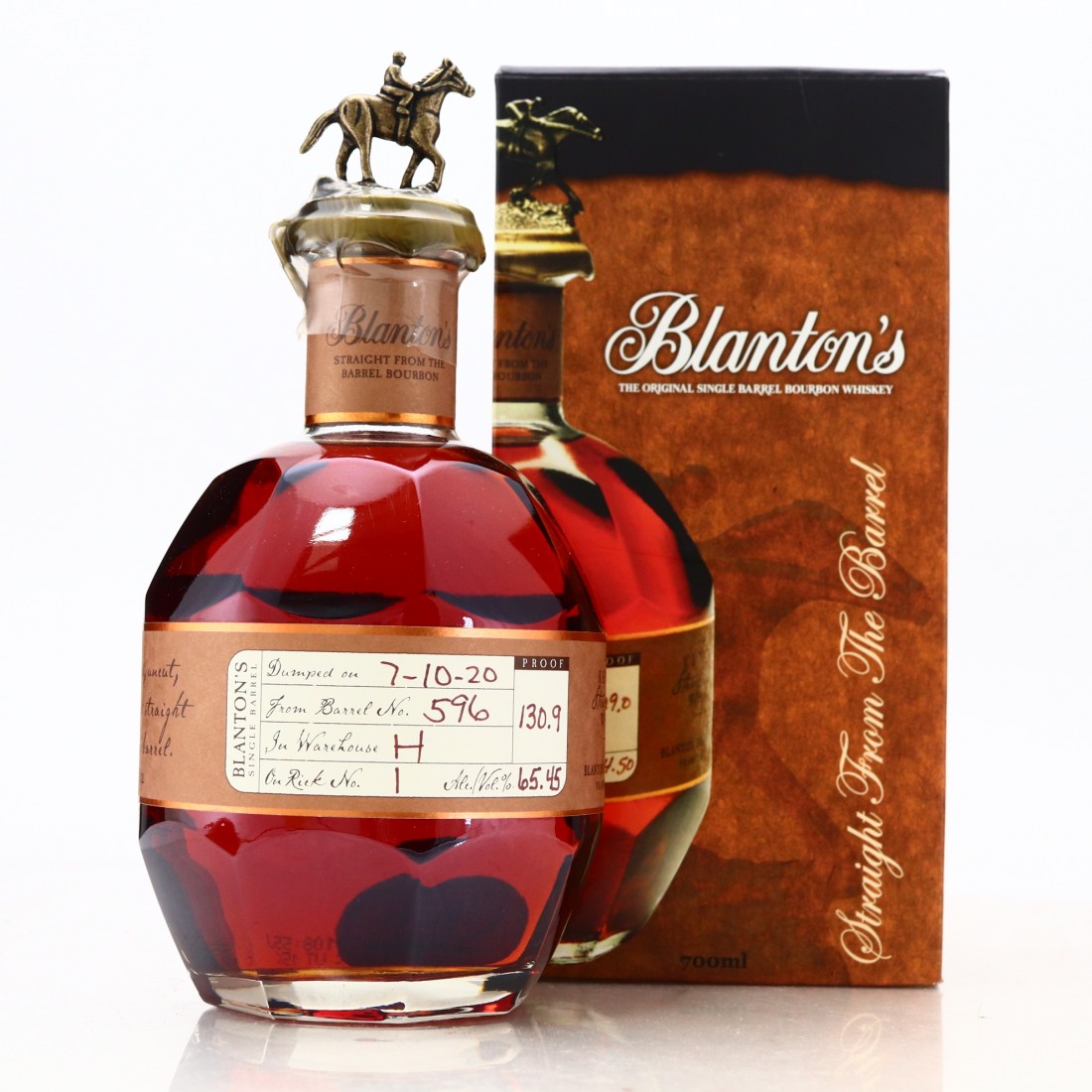 Blanton's Straight from the Barrel dumped 2020 Whisky Auctioneer