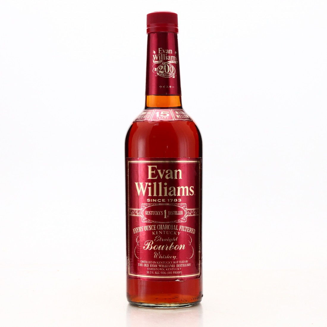Evan Williams 15 Year Old 101 Proof | Whisky Auctioneer