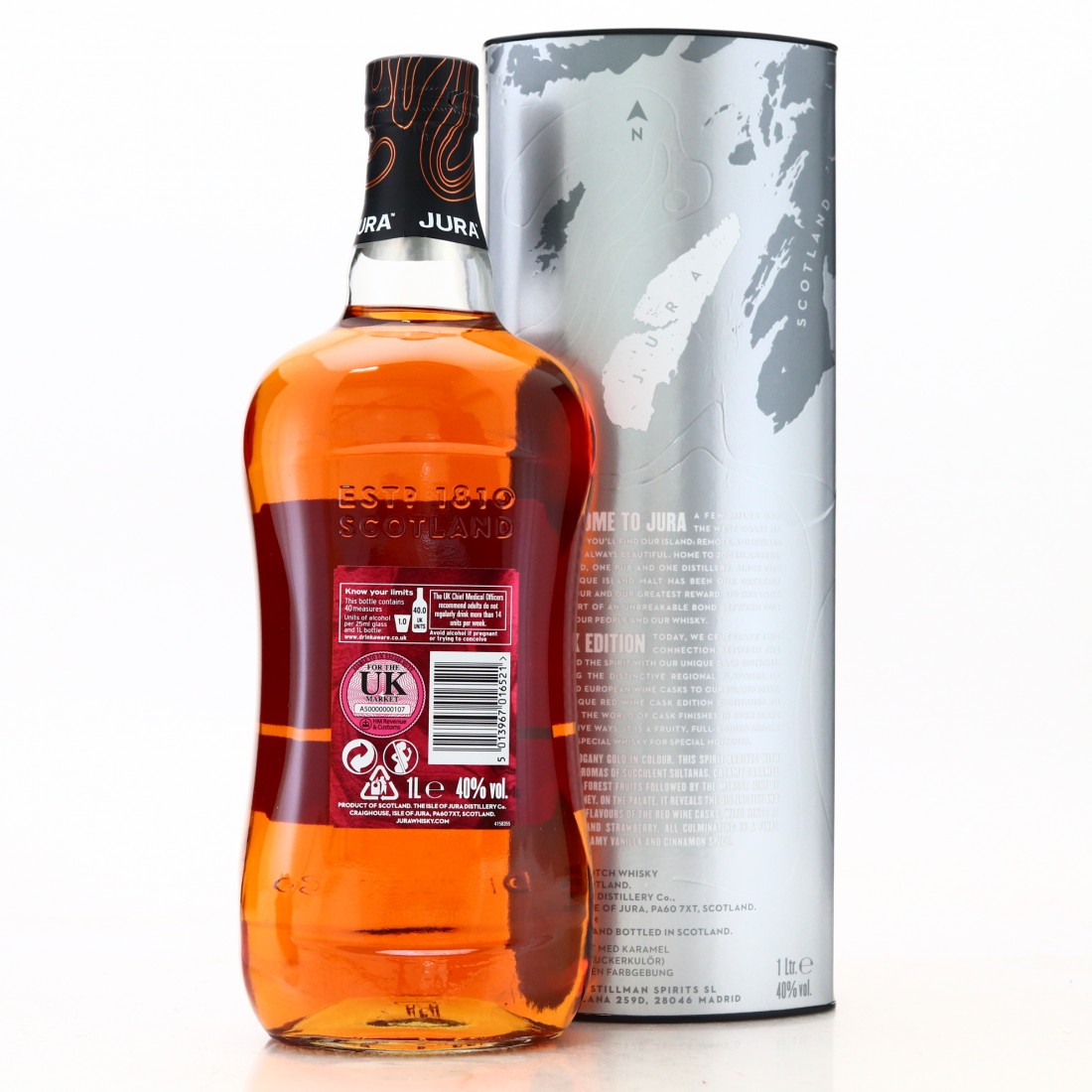 Jura Red Wine Cask Finish 1 Litre Whisky Auctioneer